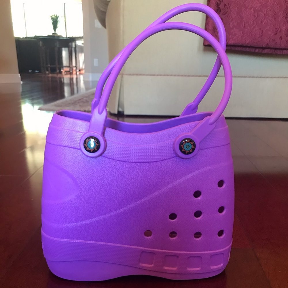 Purple Optari Summer Sol Tote
